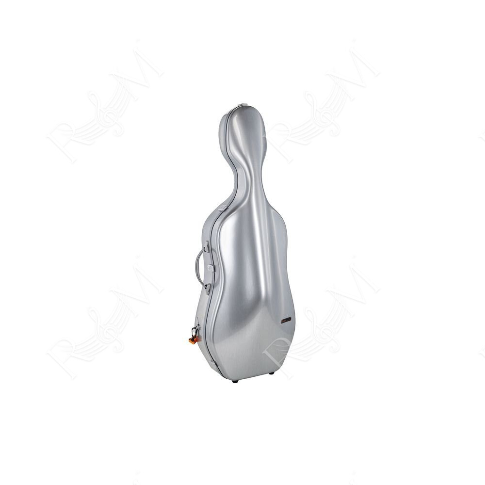 DEF1005XLA CUSTODIA HIGHTECH LA DEFENSE OBLONG PER VIOLONCELLO - BRUSHED ALUMINUM