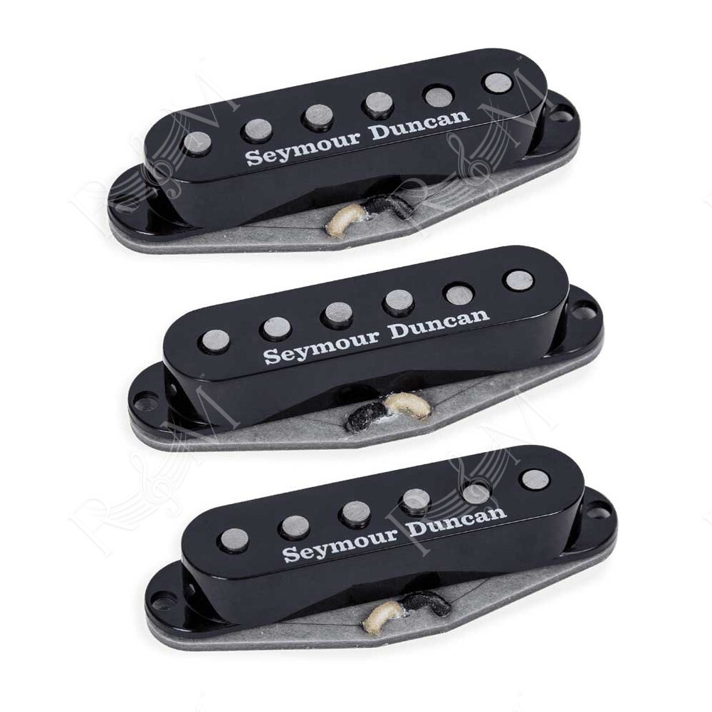SET PSYCHEDELIC STRAT BLACK