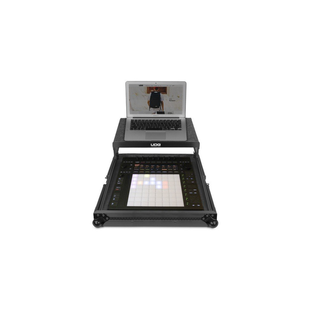 U91091BL - ULTIMATE FLIGHT CASE ABLETON PUSH 3 BLACK PLUS (L)