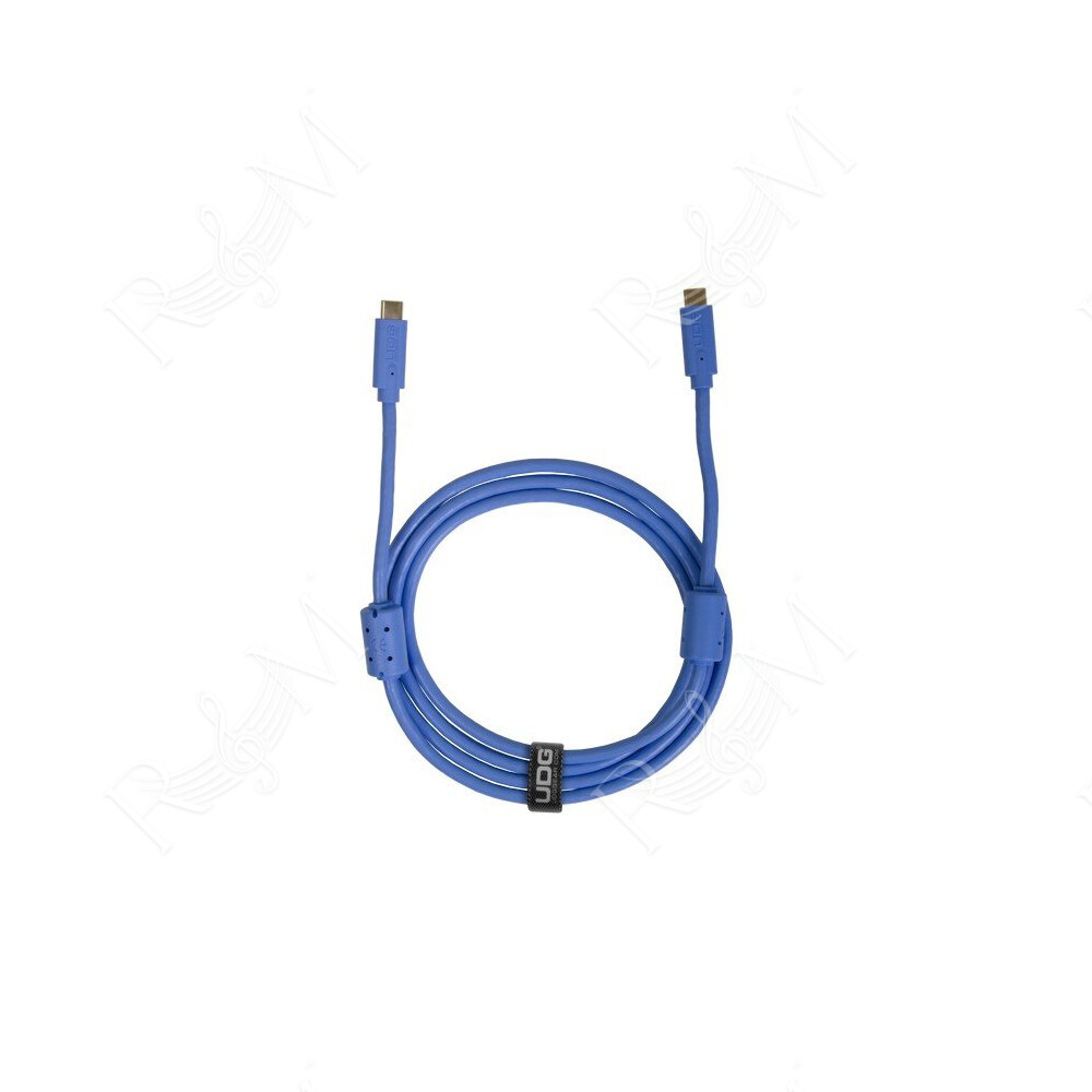 U99001LB - UDG ULTIMATE AUDIO CABLE USB 3.2 C-C BLUE STRAIGHT 1,5M
