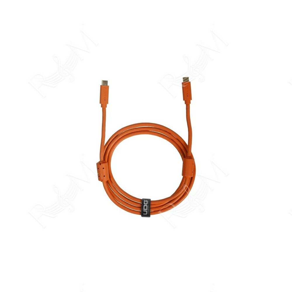U99001OR - UDG ULTIMATE AUDIO CABLE USB 3.2 C-C ORANGE STRAIGHT 1,5M