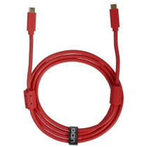 U99001RD - UDG ULTIMATE AUDIO CABLE USB 3.2 C-C RED STRAIGHT 1,5M