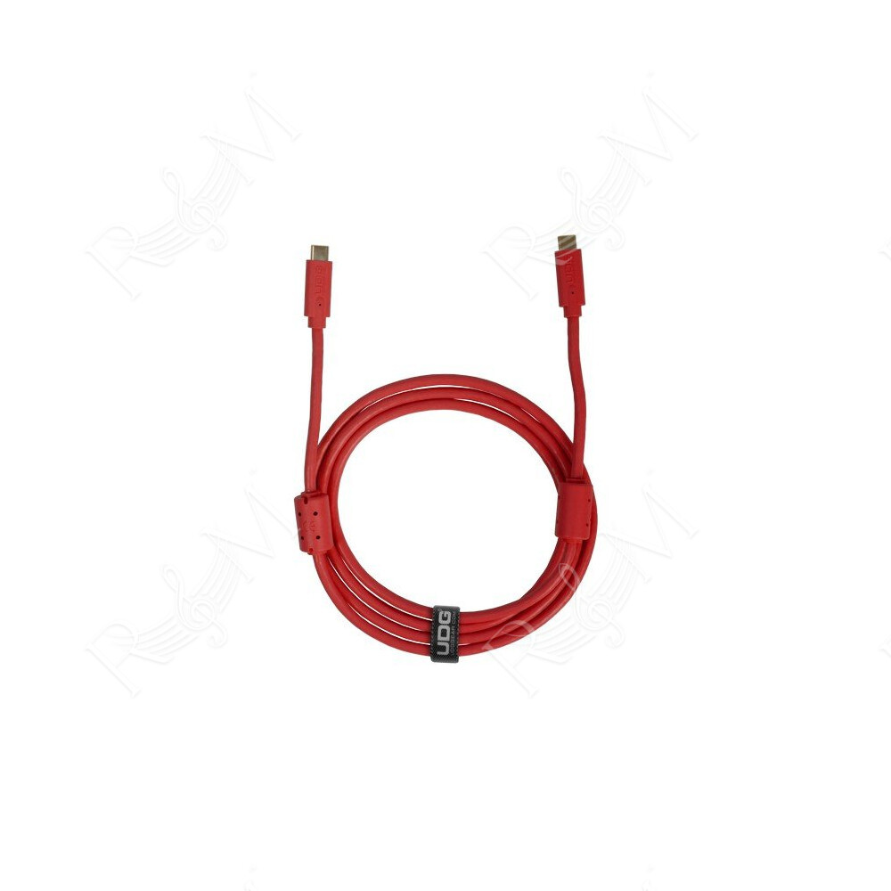 U99001RD - UDG ULTIMATE AUDIO CABLE USB 3.2 C-C RED STRAIGHT 1,5M
