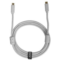 U99001WH - UDG ULTIMATE AUDIO CABLE USB 3.2 C-C WHITE STRAIGHT 1,5M