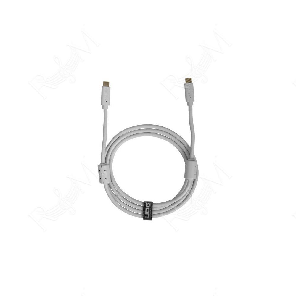 U99001WH - UDG ULTIMATE AUDIO CABLE USB 3.2 C-C WHITE STRAIGHT 1,5M
