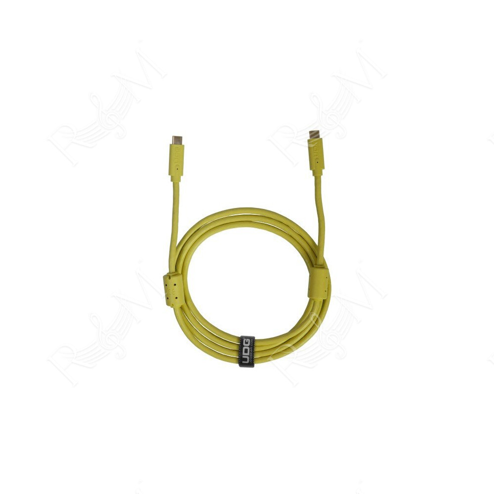 U99001YL - UDG ULTIMATE AUDIO CABLE USB 3.2 C-C YELLOW STRAIGHT 1,5M