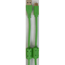 U98001GR - ULTIMATE AUDIO CABLE USB 3.0 C-A GREEN STRAIGHT 1,5M