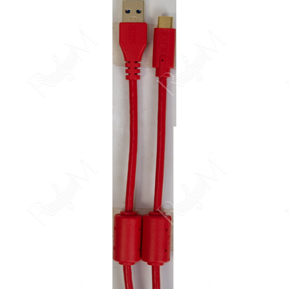 U98001RD - ULTIMATE AUDIO CABLE USB 3.0 C-A RED STRAIGHT 1,5M
