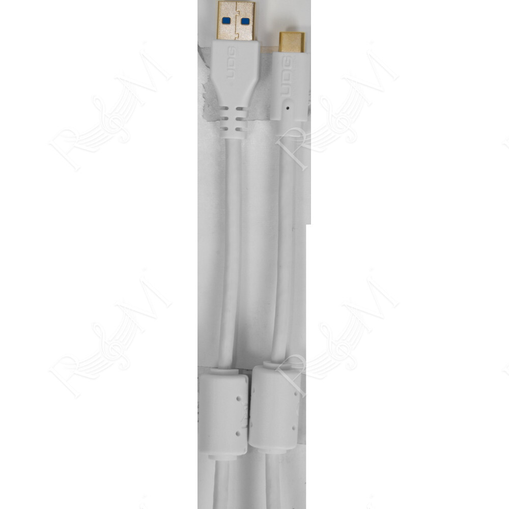 U98001WH - ULTIMATE AUDIO CABLE USB 3.0 C-A WHITE STRAIGHT 1,5M