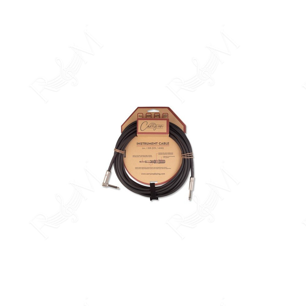 CARRY-ON-CABLE-6M-SA - INSTRUMENT CABLE 6M DRITTO/ANGOLATO