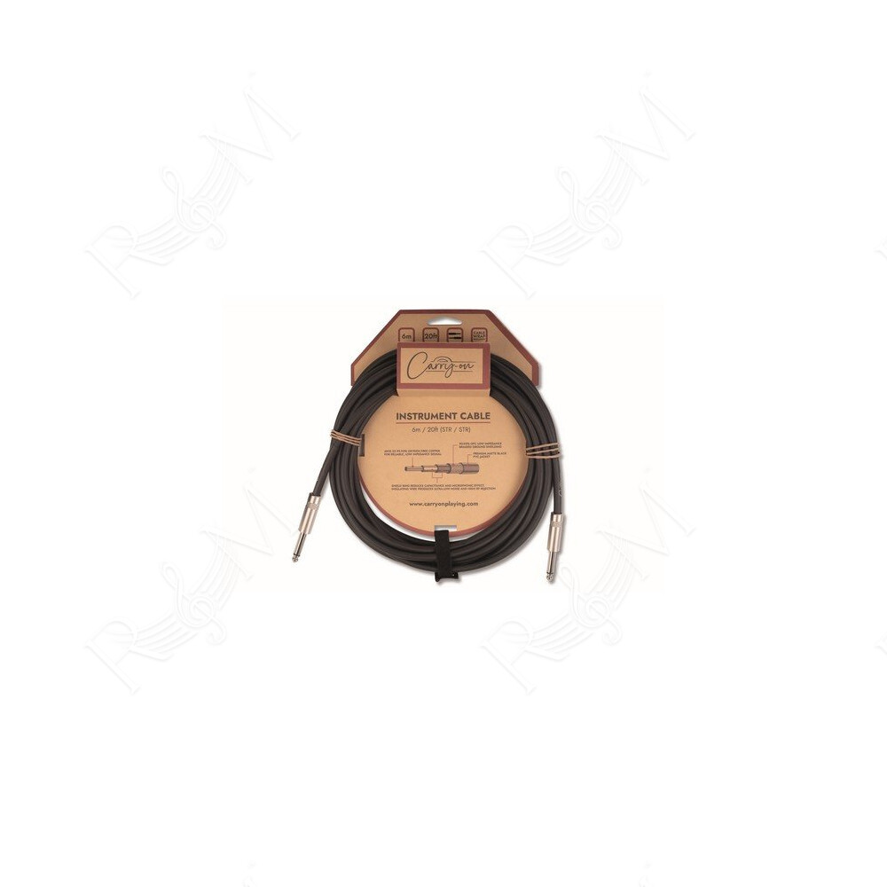 CARRY-ON-CABLE-6M-SS - INSTRUMENT CABLE 6M DRITTO/DRITTO