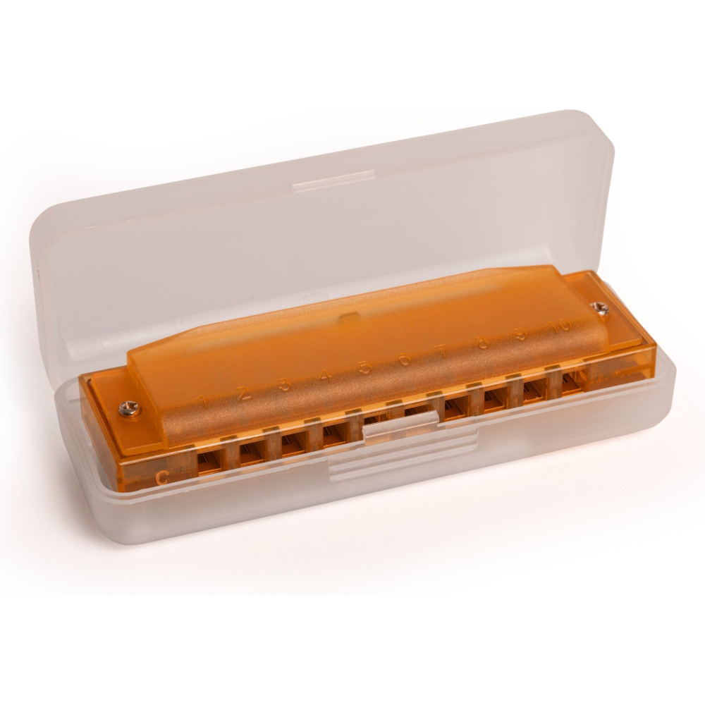 TRANSLUCENT HARP ORANGE HARDCASE