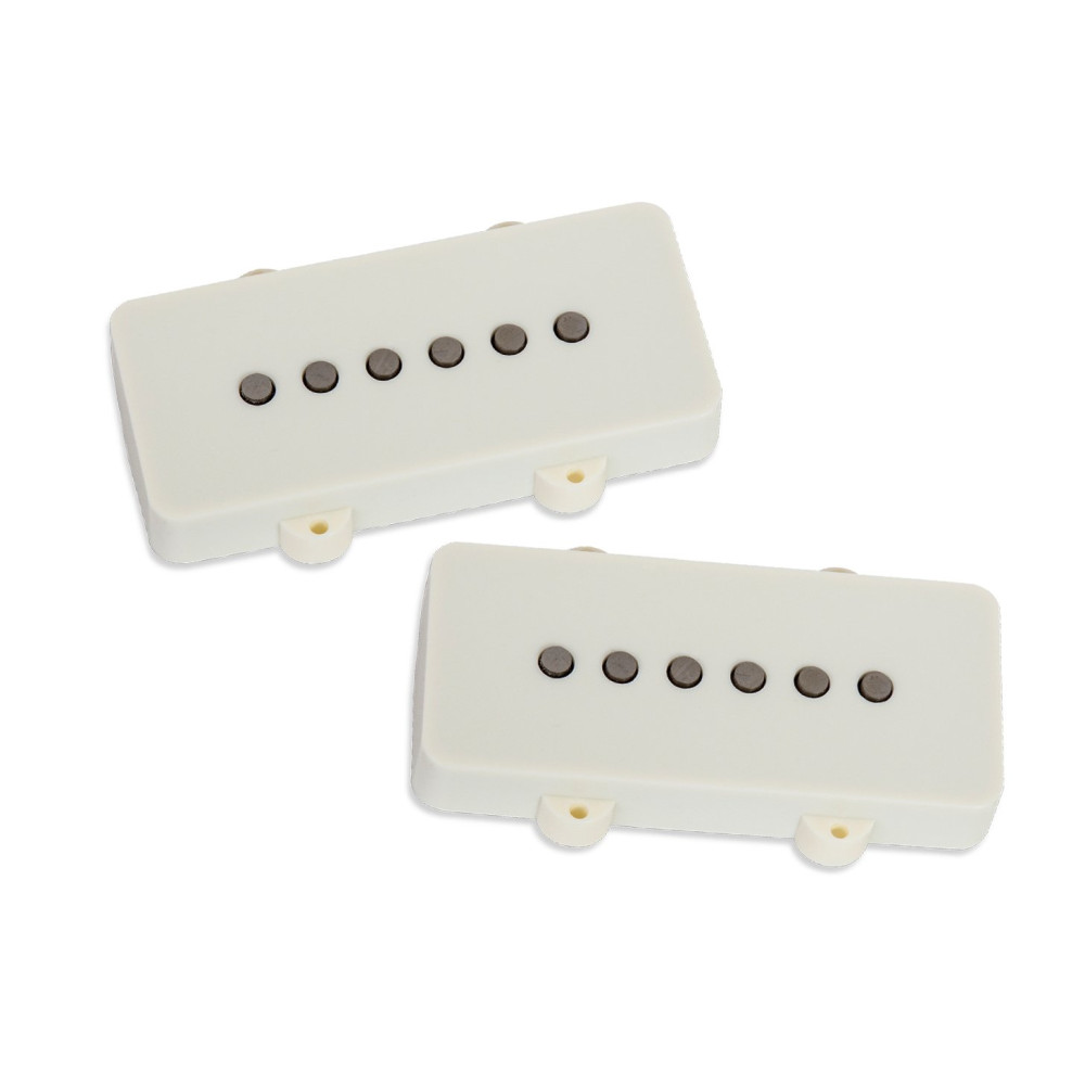 SET JAZZMASTER SILENCER VNT PARCHMENT