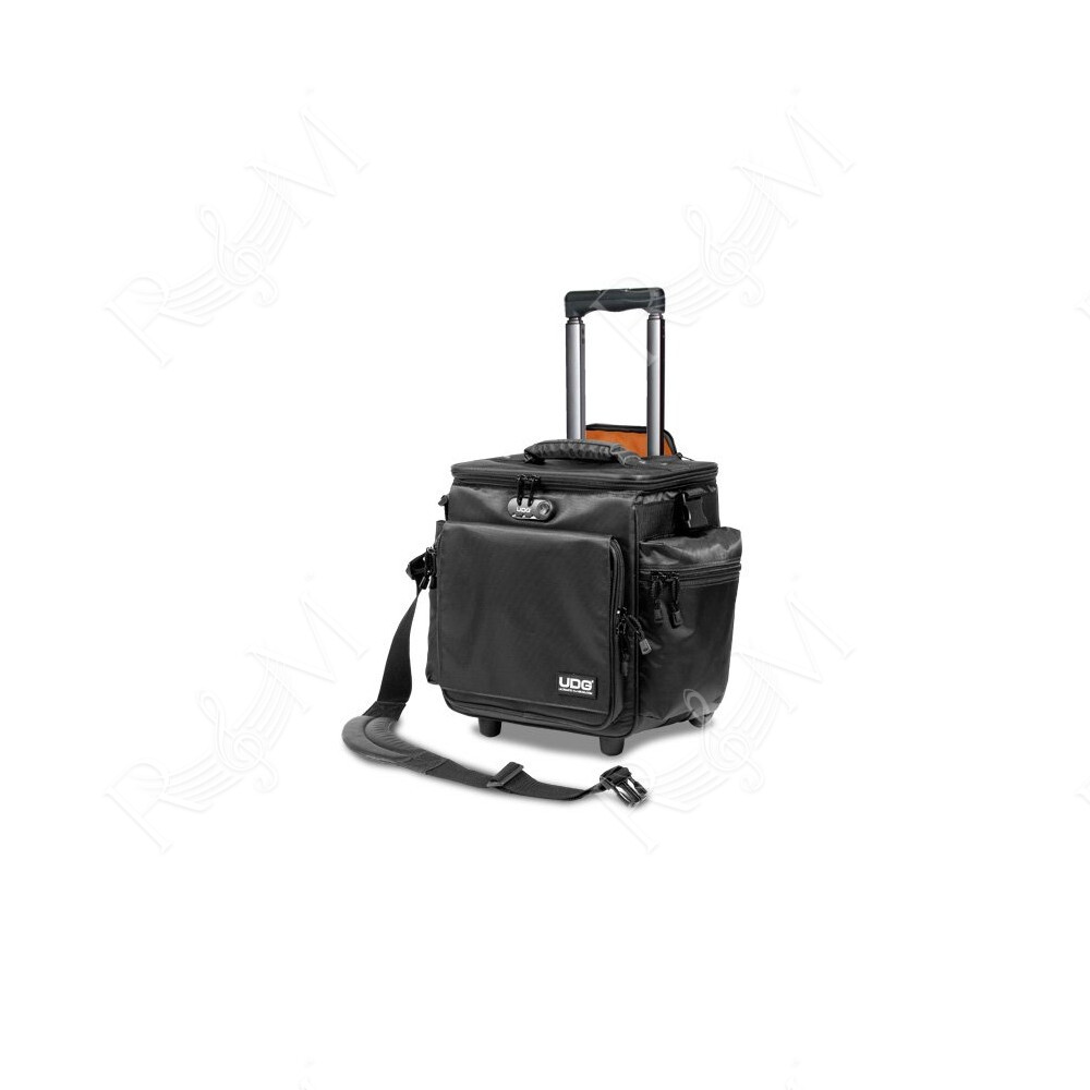 U9981BL/OR - ULTIMATE SLINGBAG TROLLEY DELUXE BLACK, ORANGE INSIDE