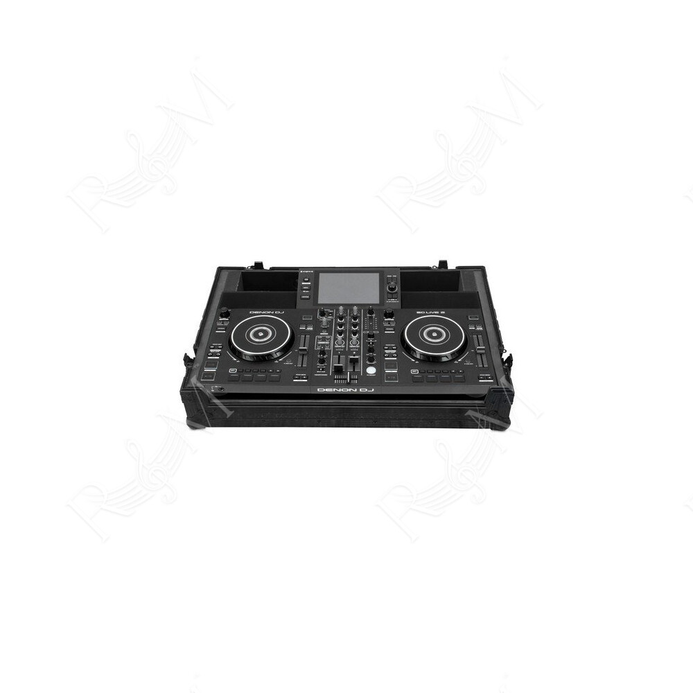 U91080BL - ULTIMATE FLIGHT CASE DENON DJ SC LIVE 2 BLACK PLUS