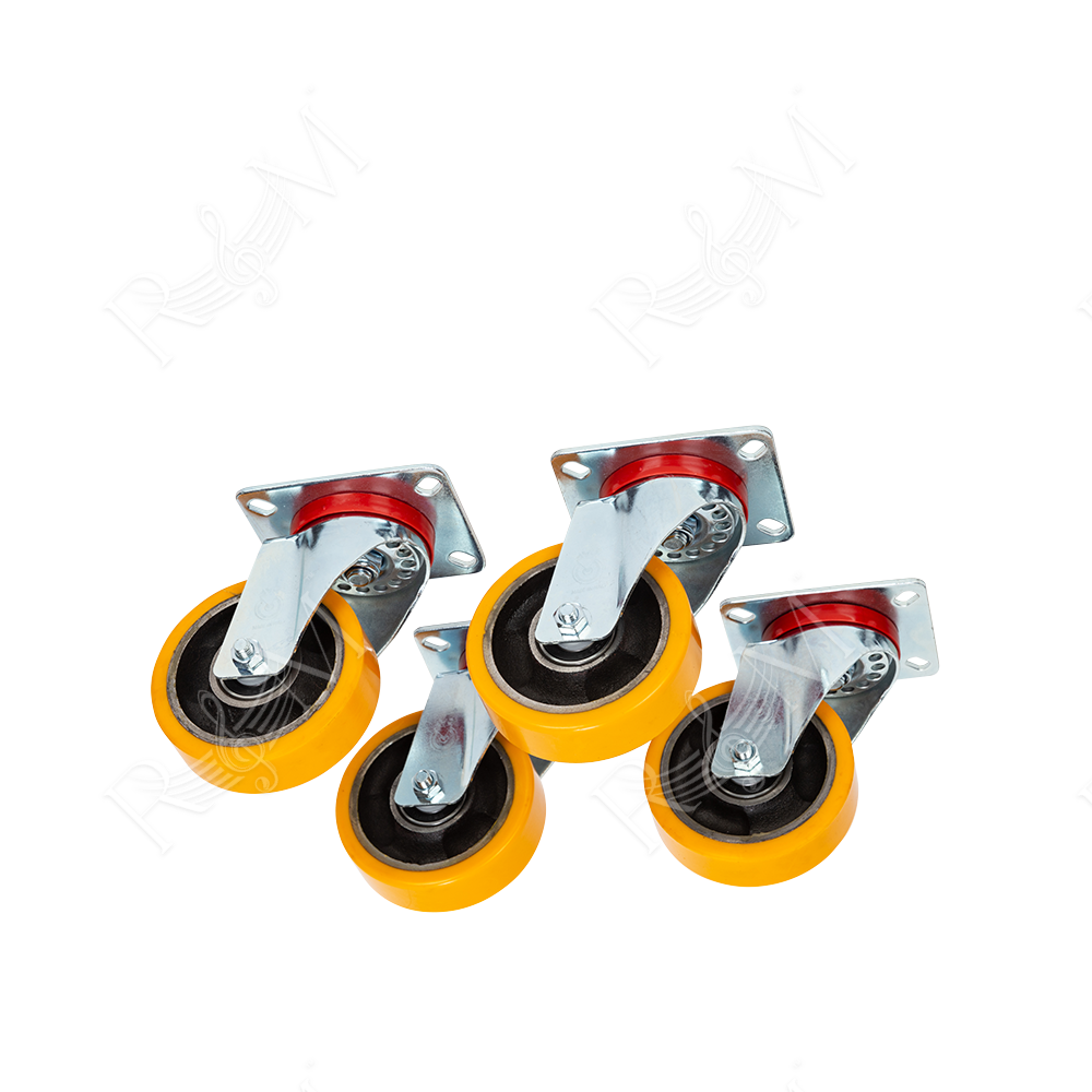 RCF, WH PRO 4X, ruote diffusori, kit ruote, ruote girevoli, ruote professionali, accessori RCF, trasporto diffusori, touring aud