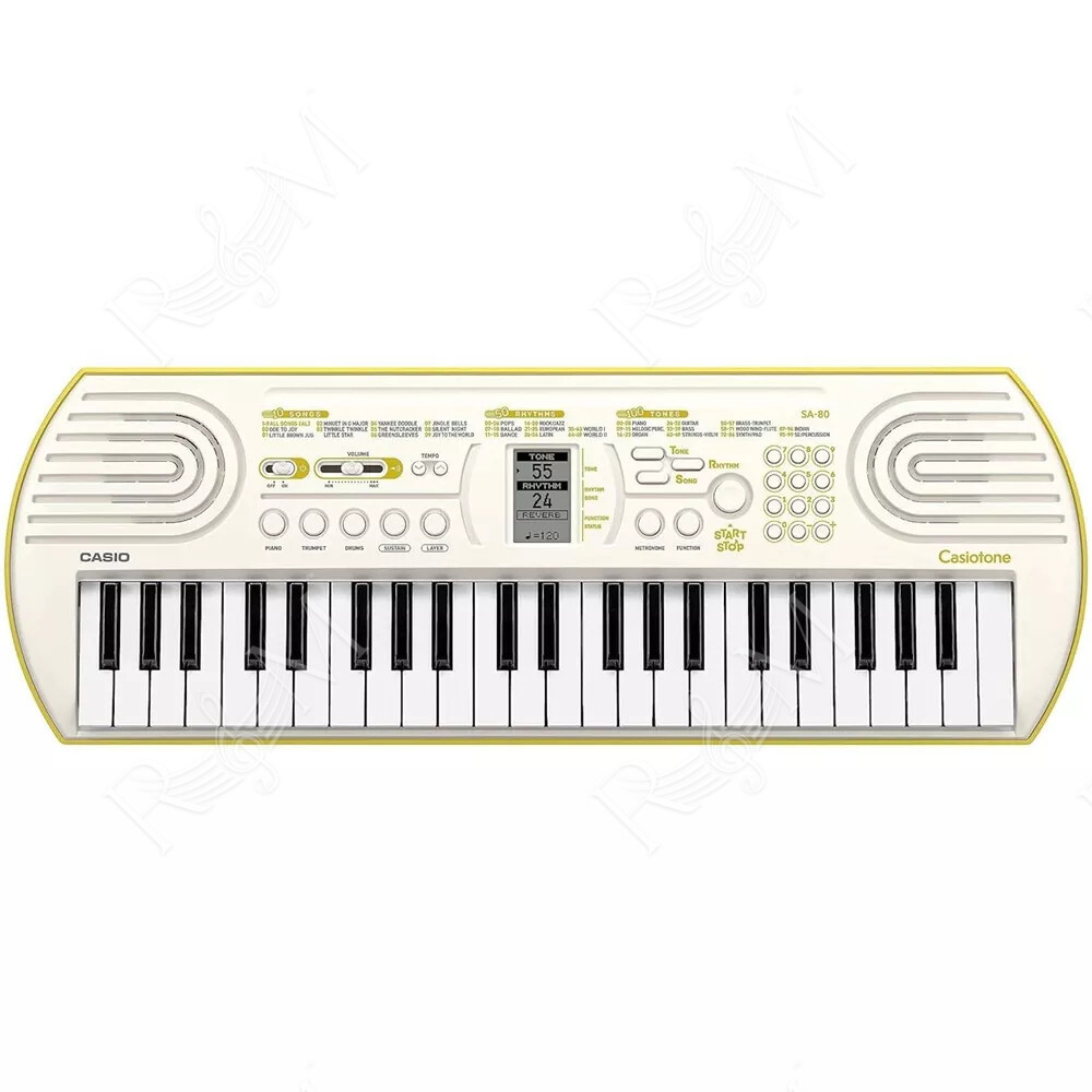 Casio SA-80 Mini Tastiera 44 Tasti | 100 Suoni e 50 Ritmi