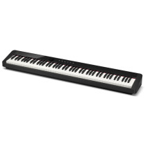 CASIO Privia PX-S1100BK: pianoforte digitale nero a 88 tasti pesati, polifonia 192 note, Bluetooth MIDI/Audio, USB e pedale SP-3