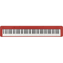 CASIO CDP-S160RDSET Piano Digitale 88 Tasti Pesati Rosso + 3 Pedali