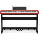 CASIO CDP-S160RDSET Piano Digitale 88 Tasti Pesati Rosso + 3 Pedali