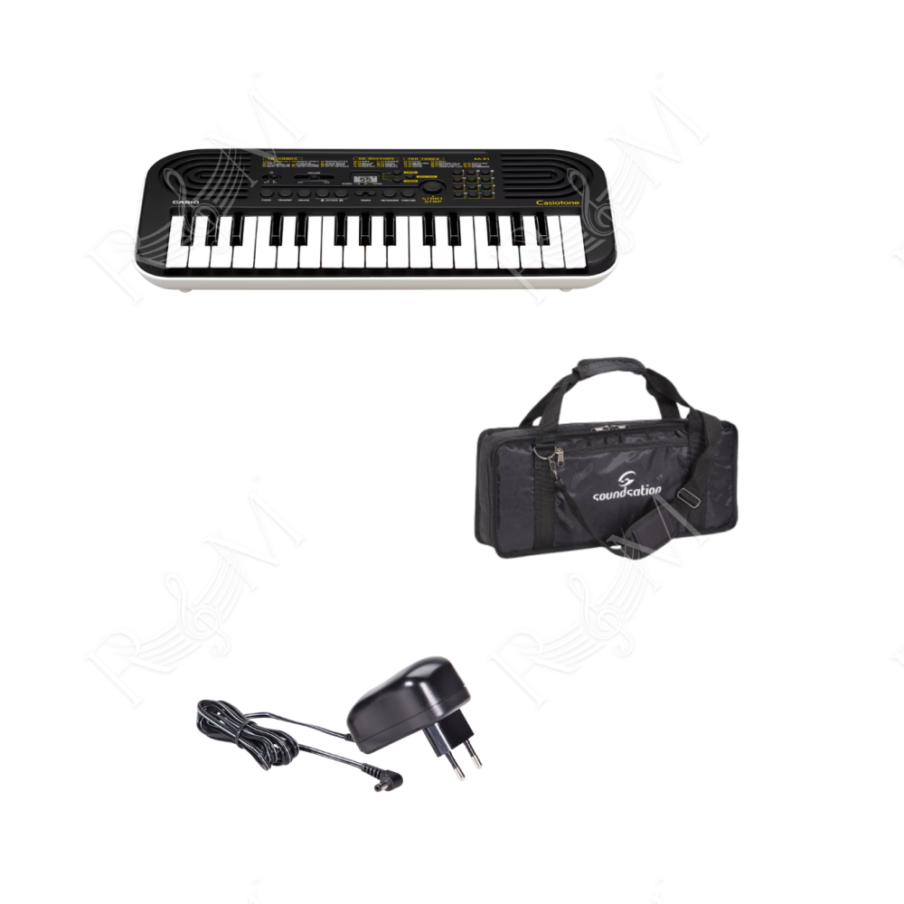 CASIO SA-51 + Borsa + Alimentatore | Mini Tastiera 32 Tasti