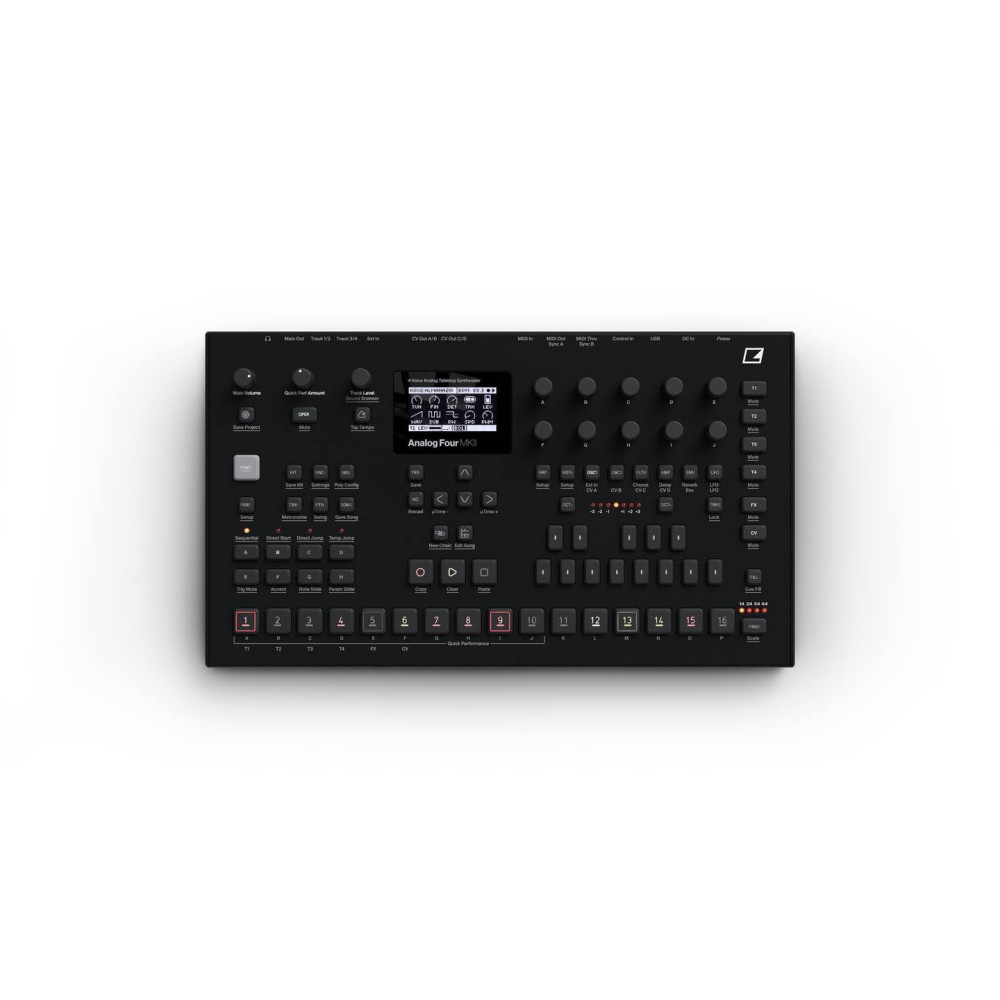 Elektron Analog Four Mkii (Black) Promo