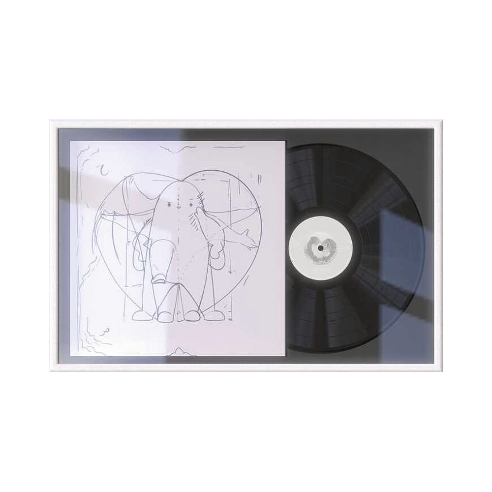 Glorious Record display frame white