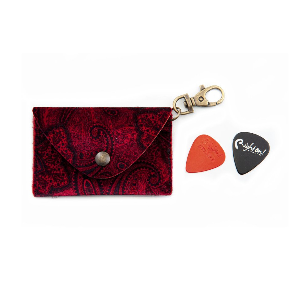 Righton! Straps Pick Pounch Paisley Red