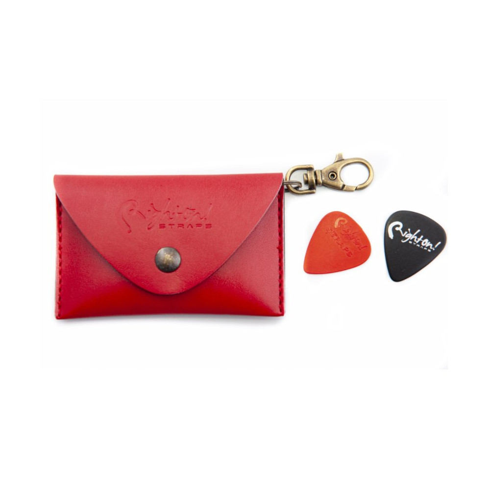 Righton! Straps Pick Pounch Plain Red