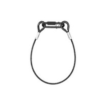 SAF35 Safety Cable 35cmx3mm 30kg BLK