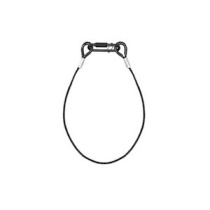 SAF75 Safety Cable 75cmx3mm 30kg BLK