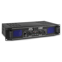 SPL 1000 Amplifier 2x 500W EQ BLK