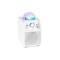 SBS50W BT Karaoke Sp Mic LED WHT