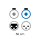 dBTechnologies DCK-15 Kit Cavi PowerCON + XLR 50 cm