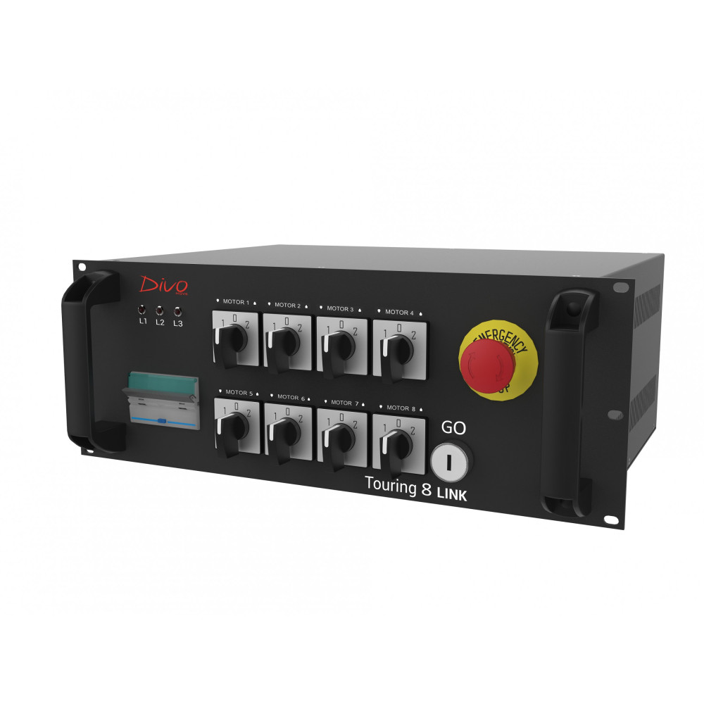 Linkable control for 8 electric motors
