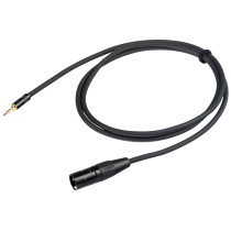 Cavo audio professionale bilanciato con connessioni jack Stereo Ø 3.5 mm REAN - spina volante XLR 3P REAN. Lunghezza: 3 metri. C