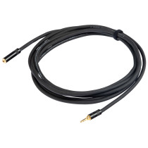 Cavo audio professionale “EXTENSION” con connessioni spina jack Stereo Ø 3.5 mm REAN - presa jack Stereo Ø 3.5 mm REAN. Lunghezz