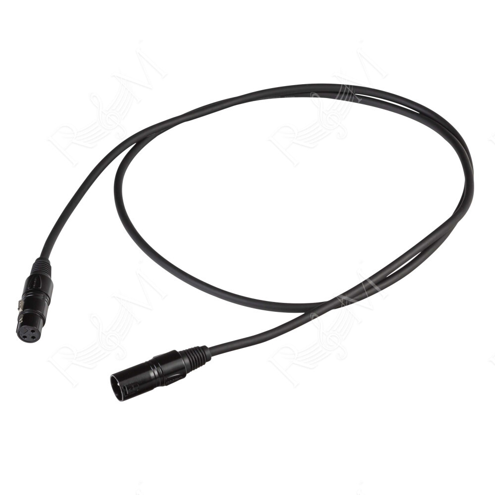 Cavo DMX per segnale DMX512 con connessioni presa volante XLR 3P PROEL - spina volante XLR 3P PROEL/XLR3FVPRON - cavo DMX - XLRM