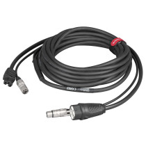 Cavo professionale Phono-Rete per il collegamento di diffusori acustici attivi. Cavo 3 X 1,5 + 2 x 0,35 - con connessioni presa 