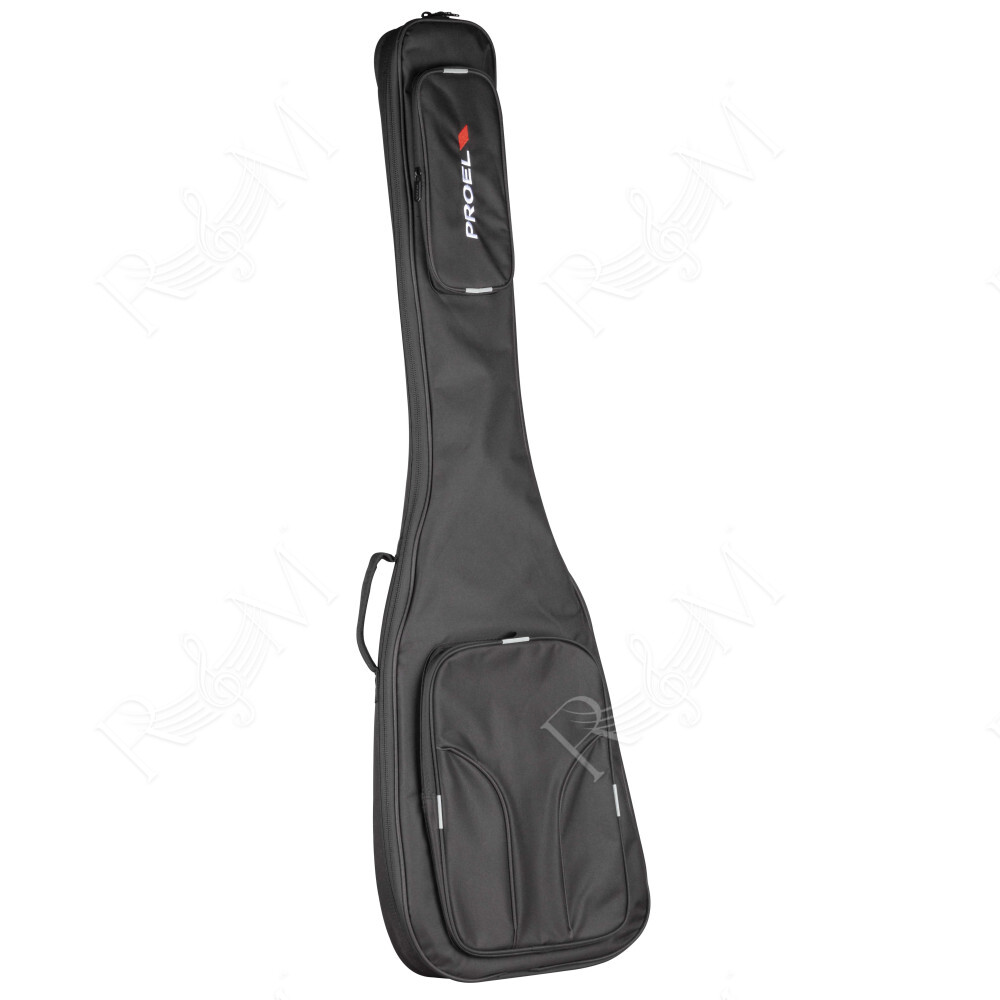 Borsa per basso Elettrico in poliestere 600D antistrappo con imbottitura da 20mm. Disponibile nel colore nero.