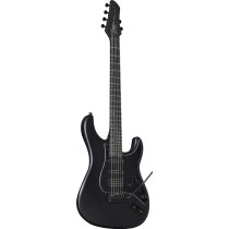 Eko Aire Stealth Matt Black Chitarra Elettrica HSS 24 Tasti
