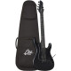Eko Aire Stealth Matt Black Chitarra Elettrica HSS 24 Tasti