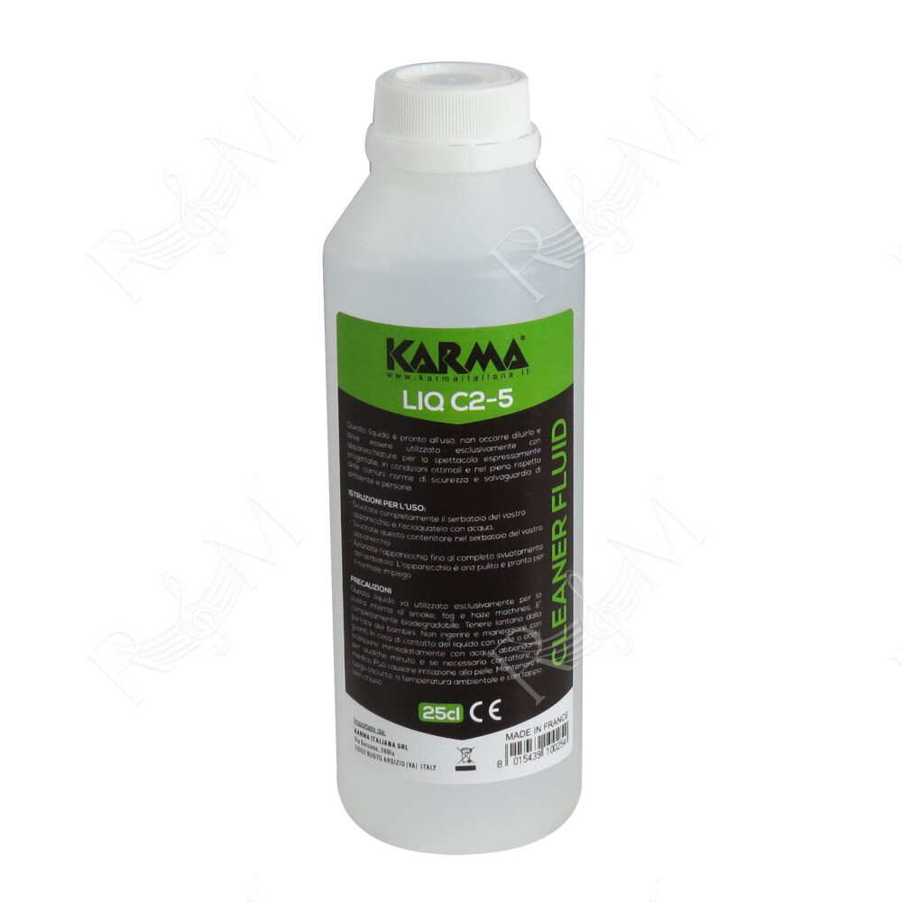 Liquido pulizia per smoke e fog machines 250ml