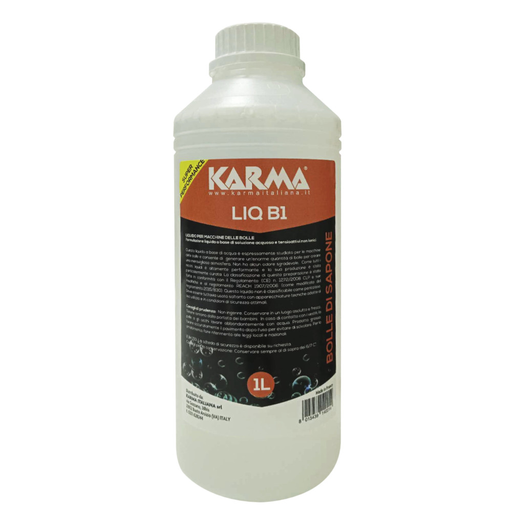 Liquido per Bubble machines 1L