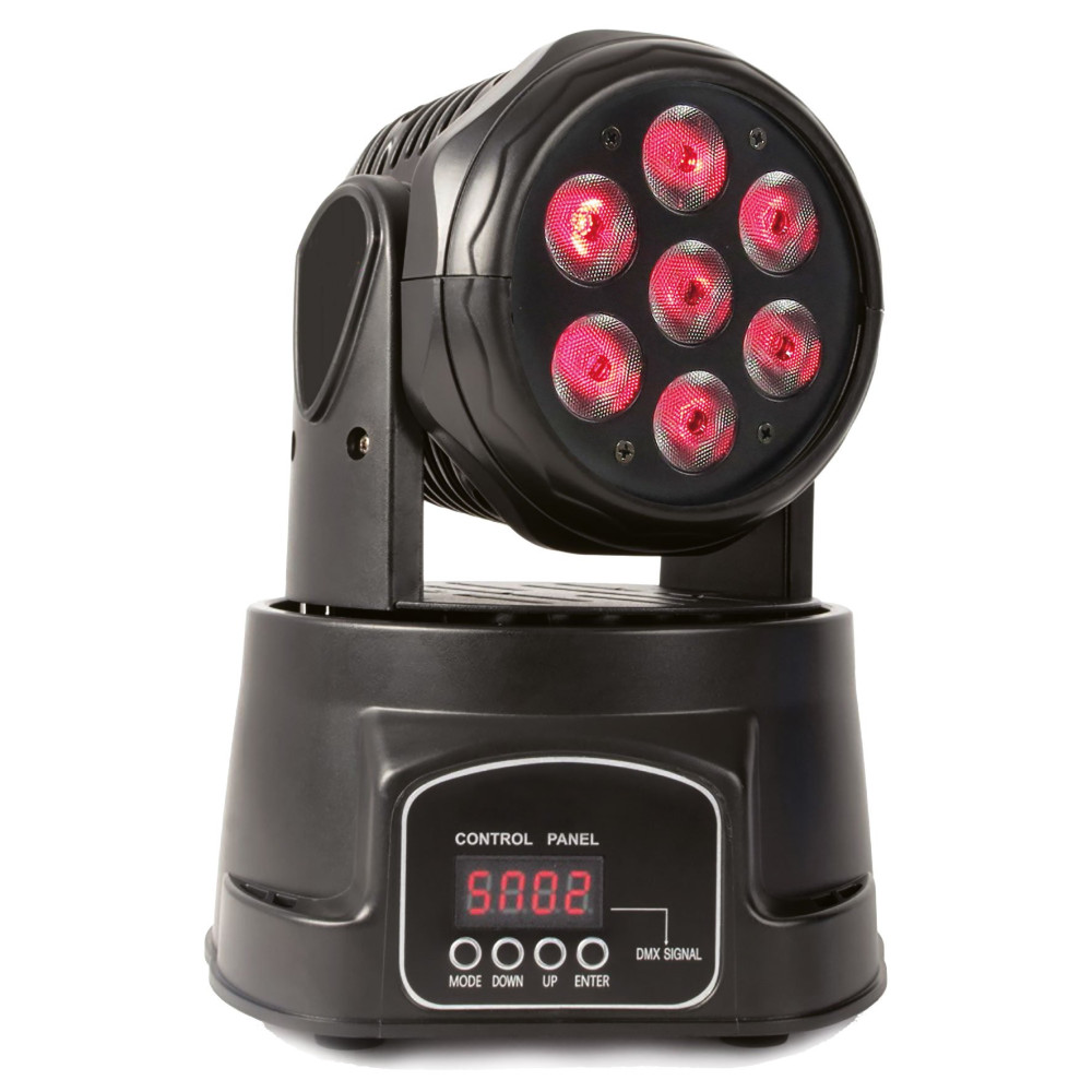 Mini testa mobile 7led da 10W
