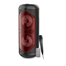 Diffusore amplificato 200W PMPO rosso