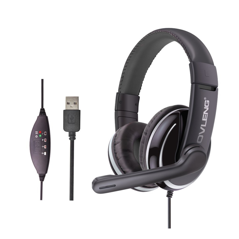 Cuffia USB con microfono