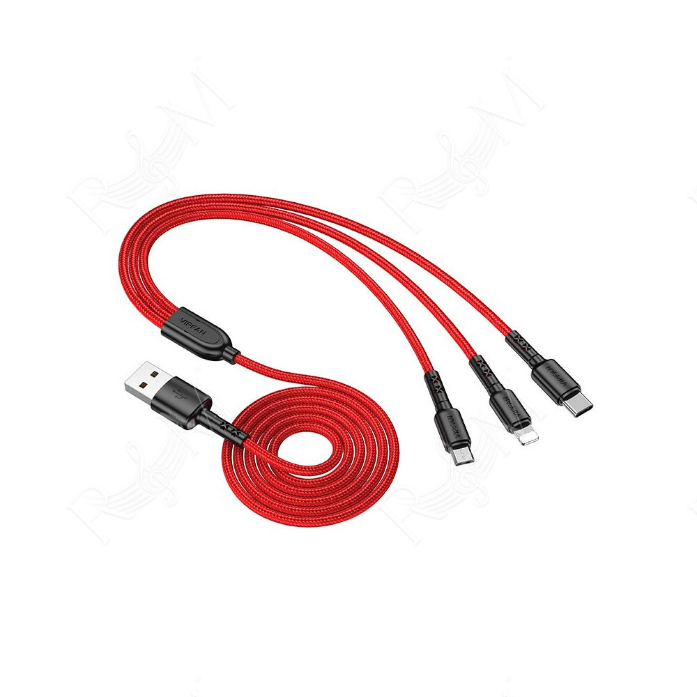 Cavo di ricarica veloce 3 in 1  3.5A