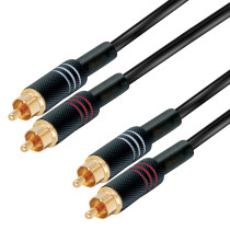 Cavo 2 RCA-M / 2 RCA-M 5mt