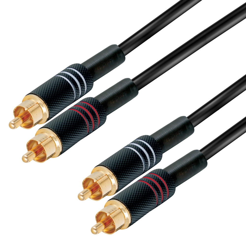 Cavo 2 RCA-M / 2 RCA-M 5mt